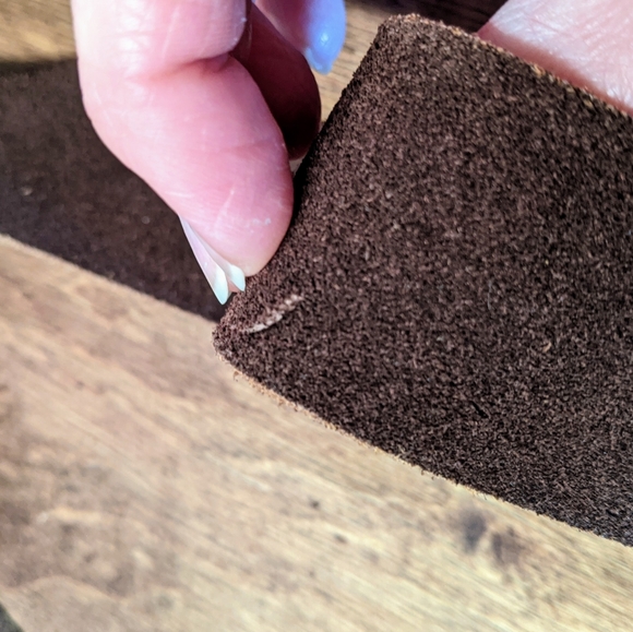 Mexico Aztec Design Suede Purse Crossbody - Picture 7 of 12